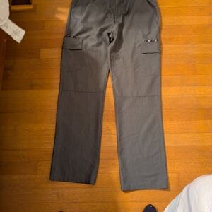 Figs Men's Charcoal Cargo Pants